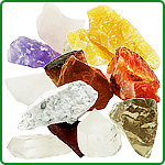 Gems, minerals, natural jewelry and unusal gifts