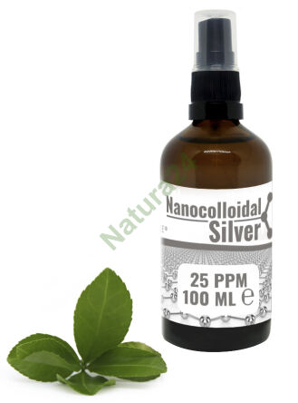 Silver - silver nanocolloid with atomizer - 100 ml