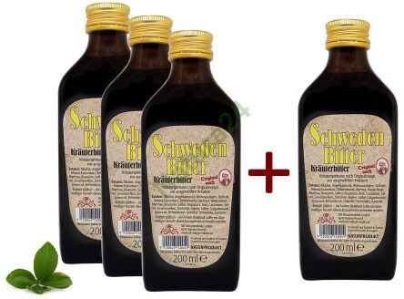 Swedish bitters Maria Treben 3x200ml+200ml