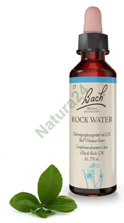 27. ROCK WATER / Woda źródlana 20 ml Nelson Bach Original Flower Remedies deutsch