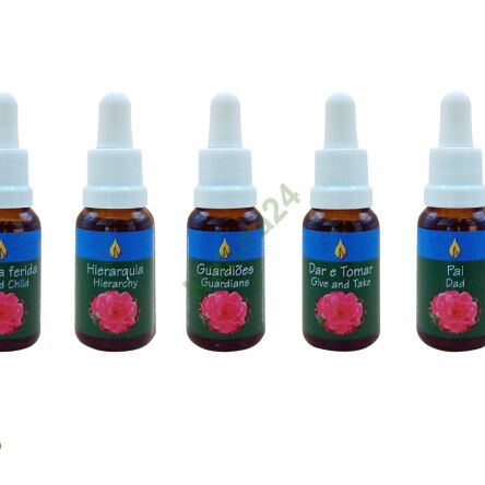 Ustawienia systemowe rodzinne  - Ararêtama - Zestaw Esencji 7 x 15ml - 2