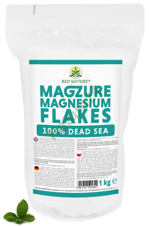 Magnesium Flakes 100% MAGZURE 1kg