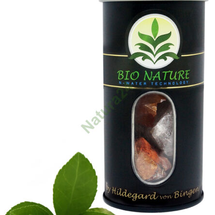 Set of energy-boosting stones (rock crystal & carnelian) HvB - 2