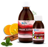 Zestaw Liposomalny Immune Support - Pomarańcza & Cynamon 250ml + Kids 100 ml Wsparcie układu odpornościowego ActiNovo