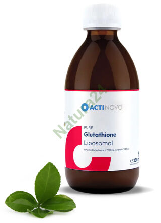 Liposomalny Glutation 250ml 400 mg + 700 mg witaminy C