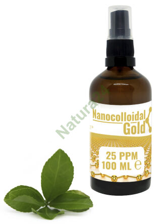 Złoto - nanokoloid złota - 100 ml - spray