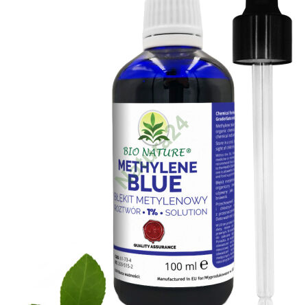 Błękit metylenowy 1% roztwór 250ml +100ml - Jakość farmaceutyczna Ph. Eur. + Kompletny przewodnik - 5