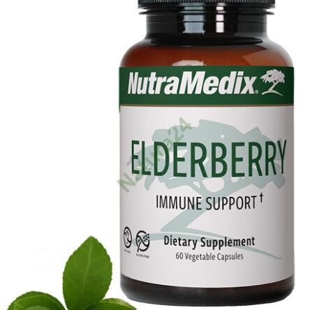 Elderberry czarny bez Nutramedix 60szt Krótka data - 2