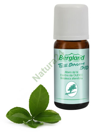 Organiczny olejek z drzewa herbacianego BIO 10ml Bergland