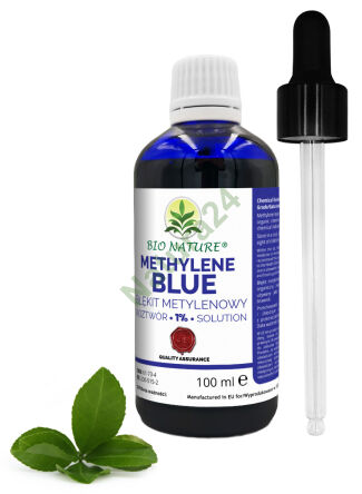 Błękit Metylenowy 1% roztwór - Jakość farmaceutyczna Ph. Eur.