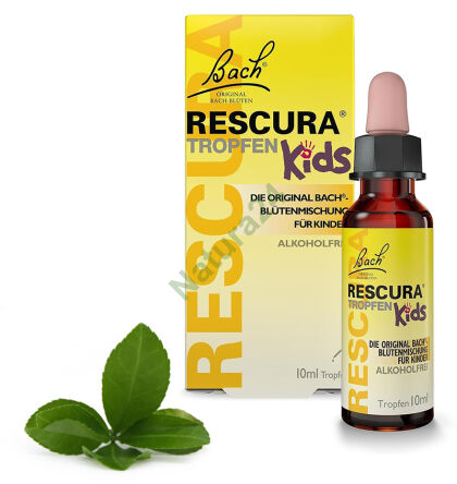 Bach RESCURA® dla dzieci w kroplach bez alkoholu 10 ml