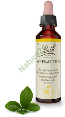 28. SCLERANTHUS / Czerwiec jednoroczny 20 ml Nelson Bach Original Flower Remedies deutsch