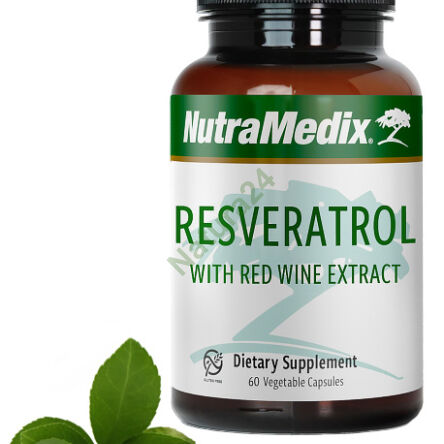 Resveratrol z ekstraktem z czerwonego wina Nutramedix 60szt - 2