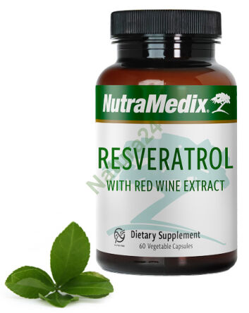 Resveratrol z ekstraktem z czerwonego wina Nutramedix 60szt Krótka data