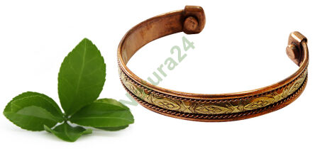 Magnetic copper bracelets 2 pieces