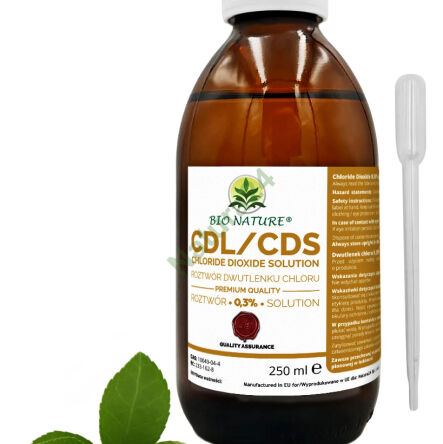 Zestaw CDL/ CDS Roztwór Dwutlenku Chloru 0,3% 250ml + Książka CDL/CDS - 3