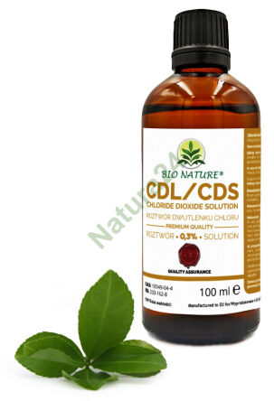 CDL/ CDS Roztwór Dwutlenku Chloru 0,3% Wirusy Bakterie Pleśń