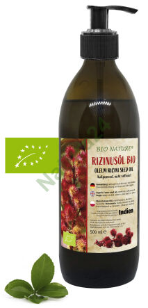 Olej rycynowy BIO nierafinowany 250/500 ml