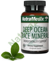 Deep Ocean Trace Minerals Nutramedix 60 szt - metabolizm Krótka data