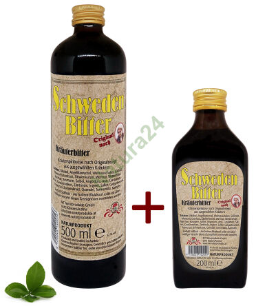 Swedish bitters Maria Treben 500ml+200ml 