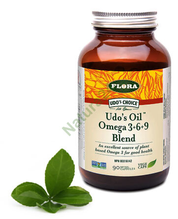 Udo’s Oil® – Omega 3+6+9 Blend – kapsułki 90 sztuk