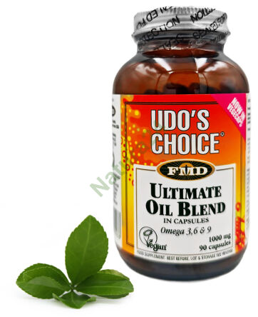 Udo’s Oil® – Omega 3+6+9 Blend – kapsułki 90 sztuk